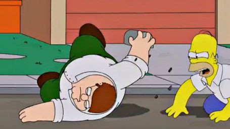 bild aus der news "Die Simpsons" treffen auf "Family Guy: Fünf Minuten langer Trailer zur Crossover-Episode