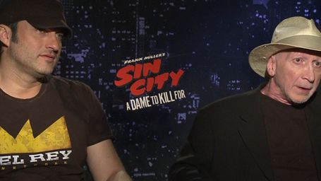 bild aus der news Frank Miller liebt Nancy: Exklusives Interview mit den Machern von „Sin City: A Dame To Kill For“, Frank Miller & Robert Rodriguez