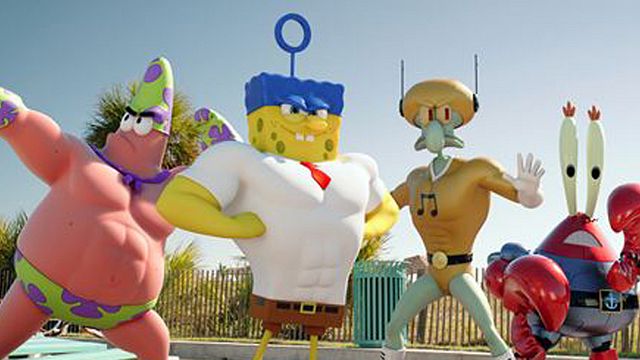 bild aus der news "SpongeBob Schwammkopf 3D": Im neuen deutschen Trailer entert der Schwamm die Realität