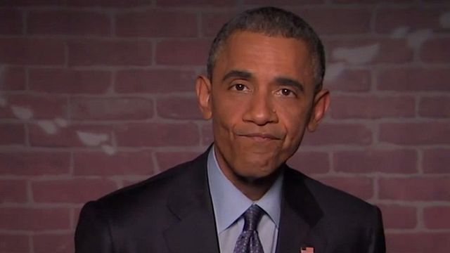 bild aus der news Video des Tages: Barack Obama liest gemeine Twitter-Kommentare über sich selbst