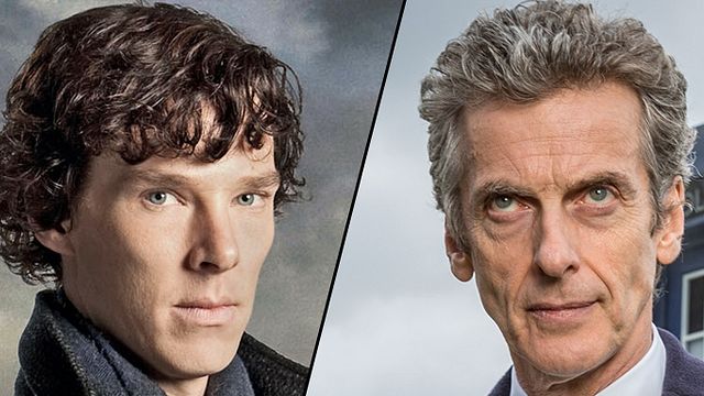 bild aus der news "Sherlock"- und "Doctor Who"-Macher Steven Moffat ist weiterhin für ein Crossover seiner beiden Erfolgsserien zu haben