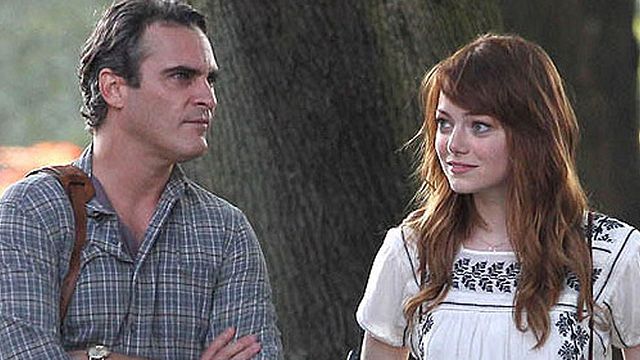 bild aus der news Im ersten Trailer zu Woody Allens "Irrational Man" hilft Emma Stone Joaquin Phoenix neuen Lebensmut zu finden