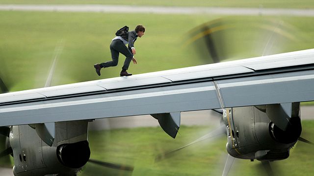 bild aus der news Lungen aus Stahl: Tom Cruise hält für "Mission: Impossible - Rogue Nation" über sechs Minuten die Luft an