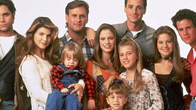bild aus der news Dave Coulier und Co. haben die Olsen-Zwillinge beim "Full House"-Dreh mit Gummibärchen geködert