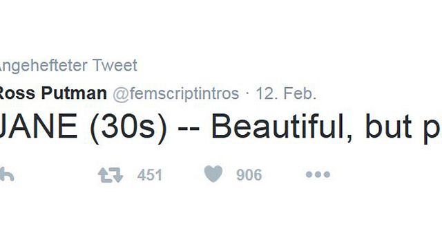 bild aus der news So entlarvt ein twitternder Filmproduzent den Sexismus in Hollywood