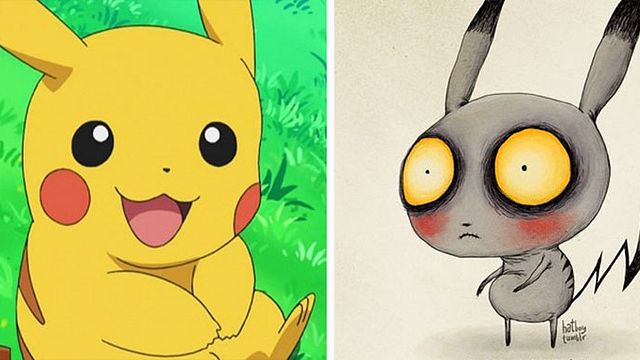 bild aus der news Wenn Tim Burton "Pokémon" gemacht hätte!
