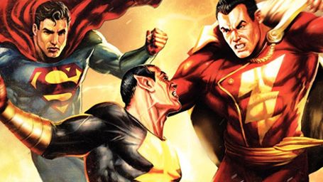 bild aus der news Superman vs. Black Adam in "Justice League 2" oder "Man Of Steel 2"? Henry Cavill und Dwayne Johnson deuten Aufeinandertreffen an
