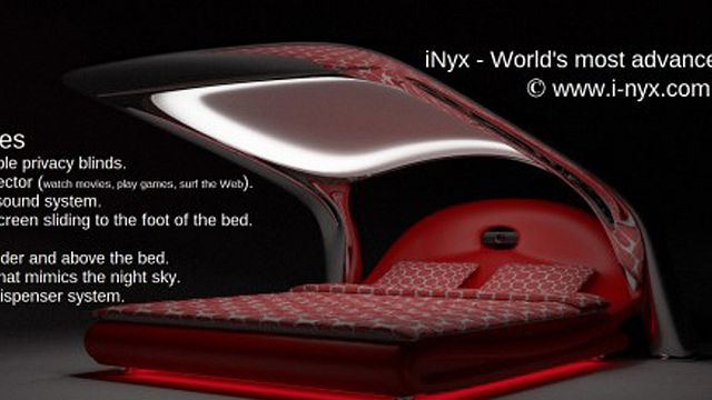 bild aus der news Video: Dieses Bett ist auch gleichzeitig ein Kino