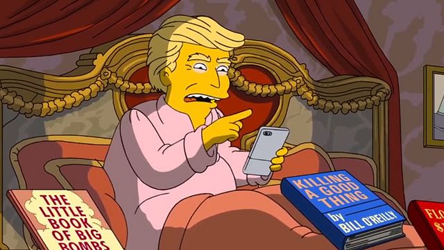 bild aus der news 100 Tage Donald Trump: "Die Simpsons" veralbern den US-Präsidenten