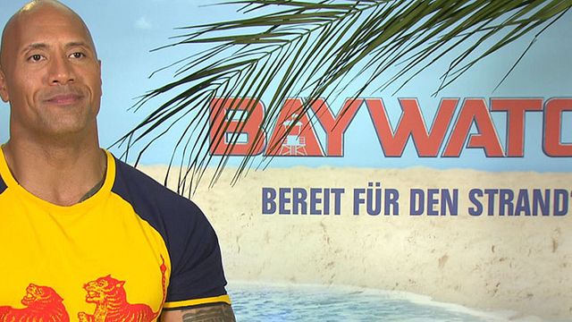 bild aus der news "Einmal mit Zac Efron rummachen": Das FILMSTARTS-Interview zu "Baywatch" mit Dwayne Johnson