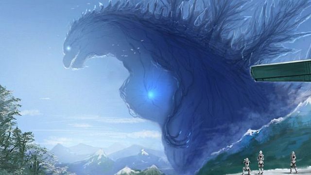 bild aus der news Im ersten Trailer zu "Godzilla: Monster Planet" wird die Atomechse zum Herrscher der Welt