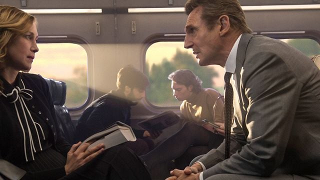 Liam Neeson will einen Zug stoppen im neuen Trailer zum Thriller "The Commuter"