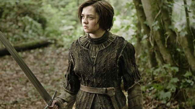 Drehende bei "Game Of Thrones": Maisie Williams mit blutigem Abschiedsgruß