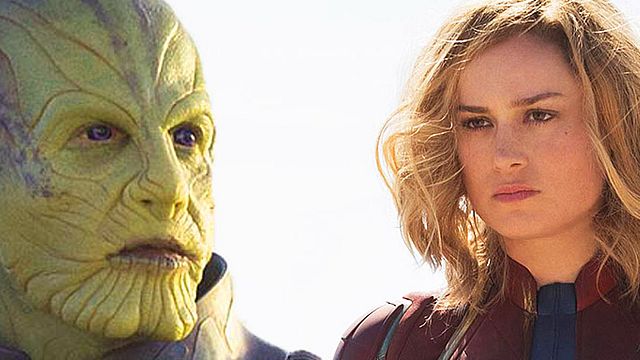 bild aus der news Secret Invasion? Die ersten Bilder zu "Captain Marvel" unter der Lupe