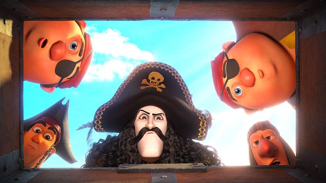 bild aus der news Piraten auf Schatzsuche: Deutscher Trailer zum Familien-Abenteuer "Käpt’n Säbelzahn und der magische Diamant"