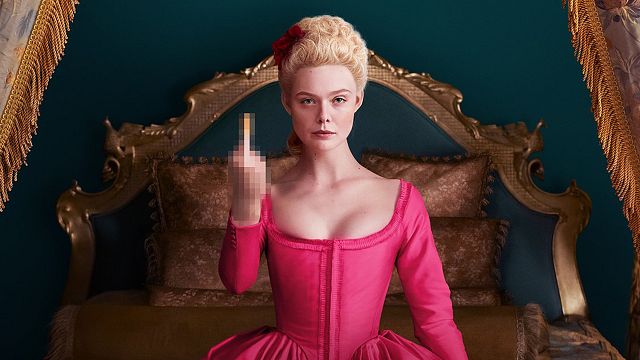 bild aus der news Witzige Serie vom "The Favourite"-Autor? Im Trailer zu "The Great" wollen Elle Fanning und Nicholas Hoult einander töten