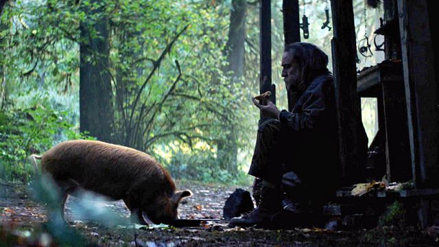 bild aus der news "John Wick" mit Schwein statt Hund: Im Trailer zum Rache-Thriller "PIG" macht Nicolas Cage Keanu Reeves Konkurrenz