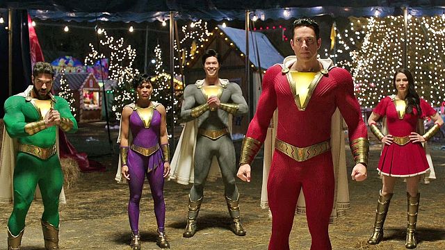 bild aus der news Erstes Bild zu "Shazam 2" zeigt gleich 6 (!) Superhelden – und 2 große Änderungen