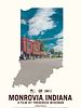 Poster der Monrovia, Indiana