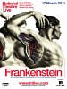 Poster der National Theatre Live: Frankenstein