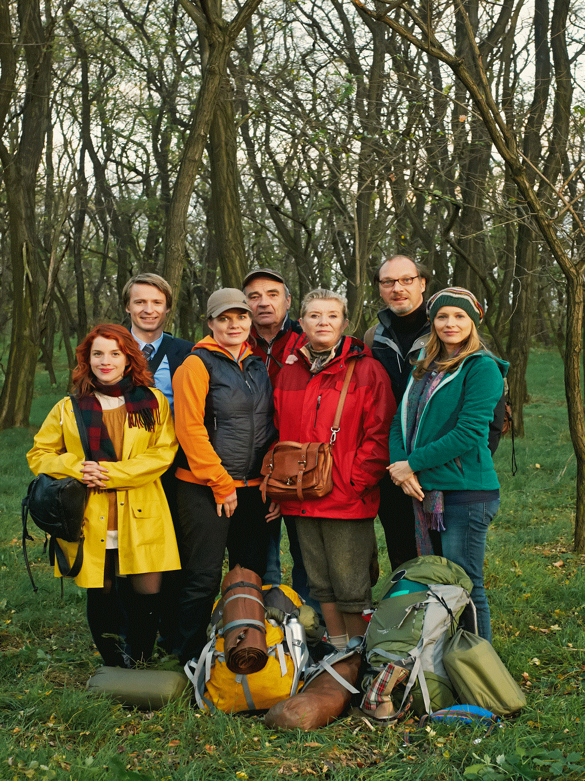 Poster der Mit Burnout durch den Wald