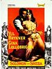 Poster der Salomon und die Königin von Saba