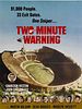 Poster der Zwei Minuten Warnung