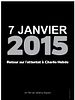 Poster der 7 Janvier 2015