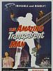 Poster der The Amazing Transparent Man