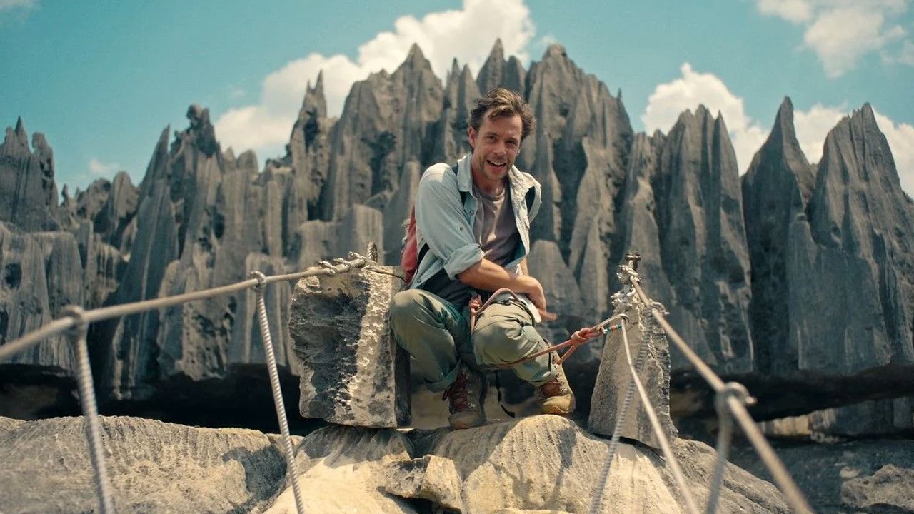 Die zerklüfteten Felsen auf Madagaskar sehen auf der großen Leinwand wahnsinnig beeindruckend aus.