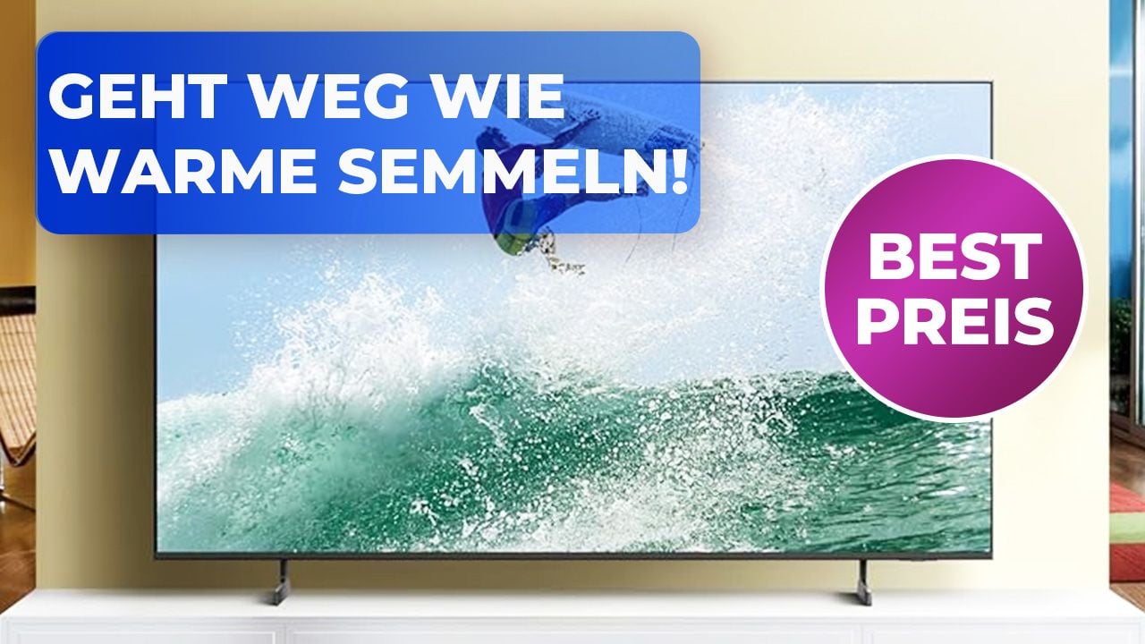 Kein Scherz: Der beliebteste 4K-TV bei Amazon kommt von Samsung und kostet gerade kaum mehr als 300 Euro!
