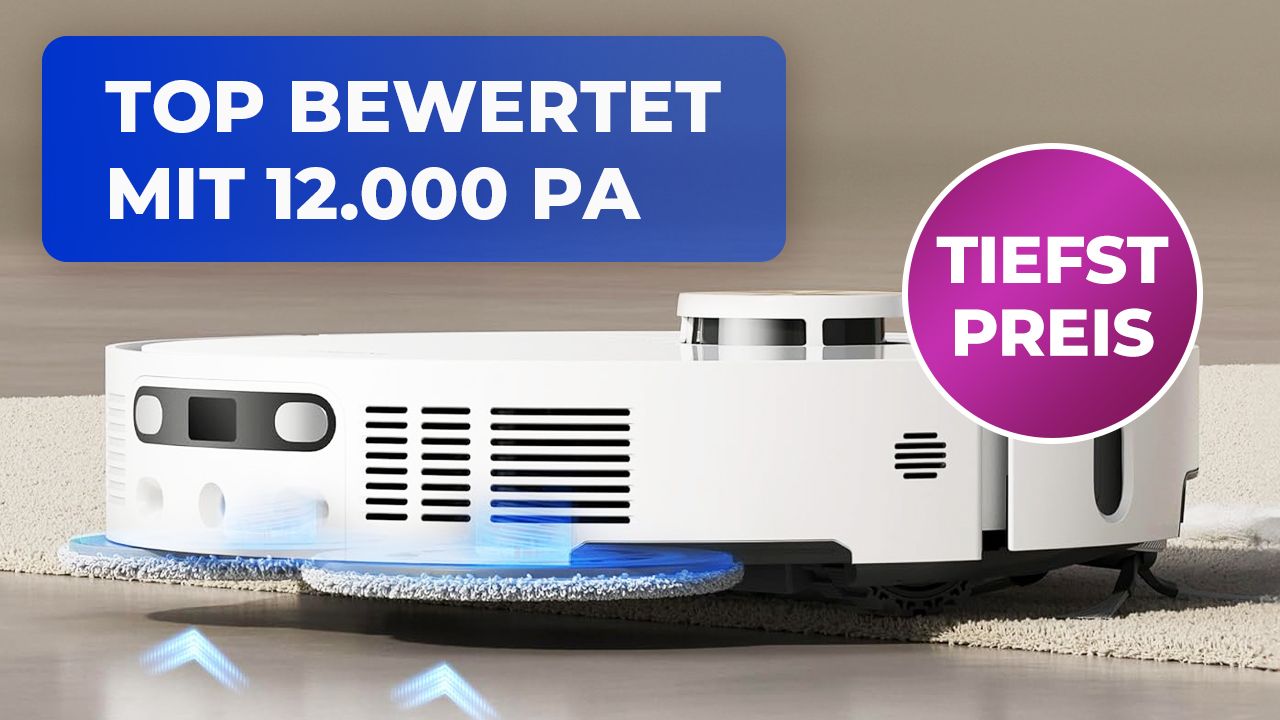 So günstig war der Premium-Saugroboter von Dreame noch nie! Holt euch den leistungsstarken Haushaltshelfer zum Schnäppchenpreis