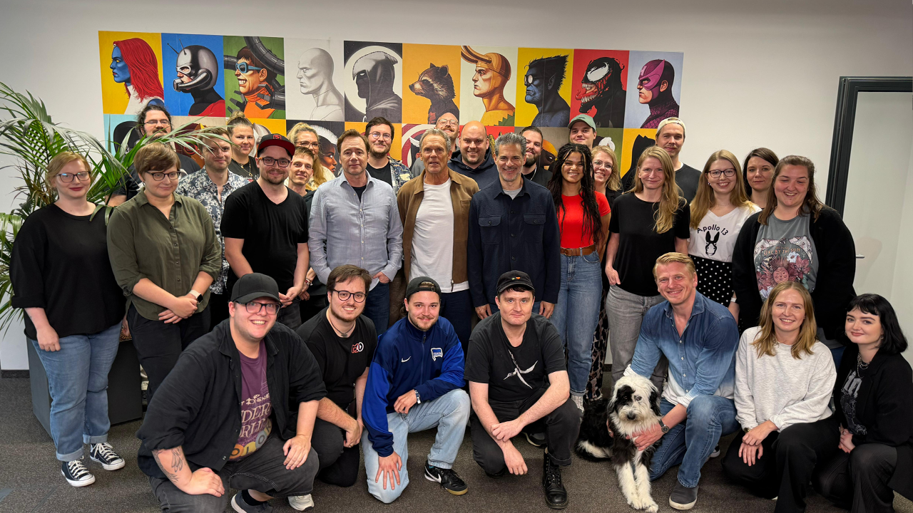  Michael Bully Herbig, Christian Tramitz und Rick Kavanian zu Besuch in unserer Redaktion. 