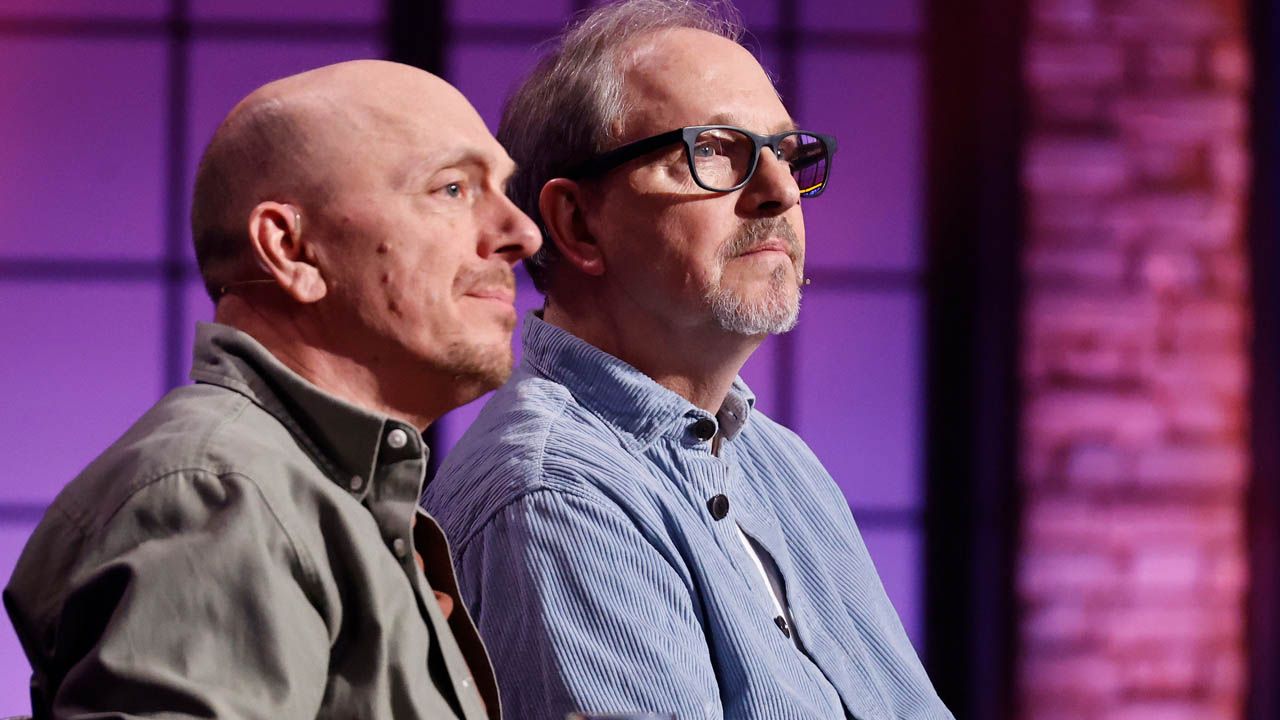 Olli Dittrich (r.) und Bernhard Hoëcker