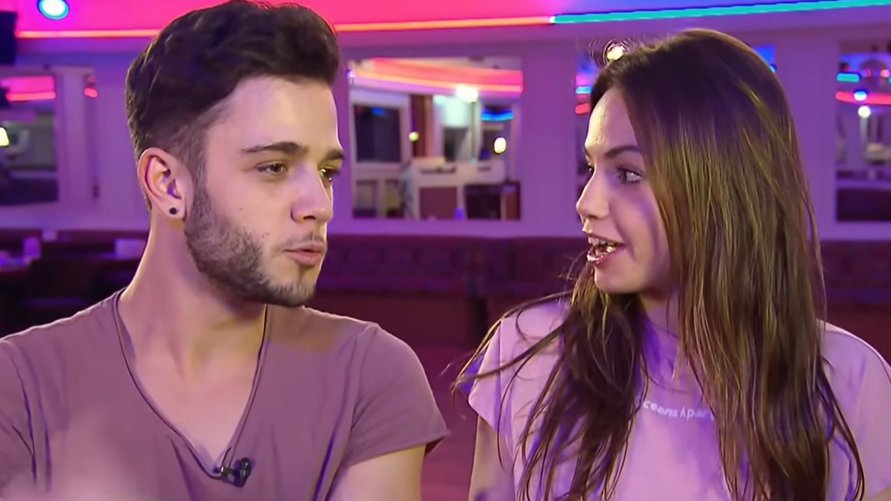 Luca und Christina Hänni bei 