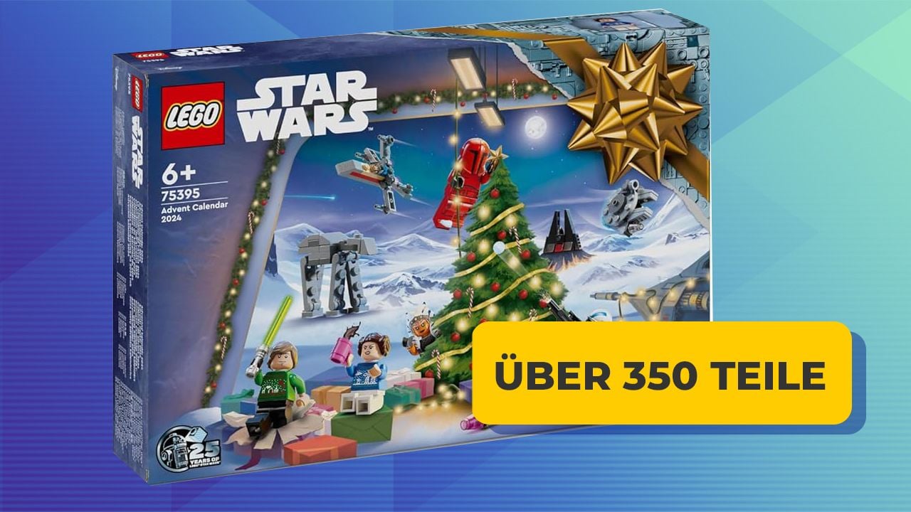 Der LEGO "Star Wars" Adventskalender 2024 ist jetzt so unfassbar günstig, dass man einfach zuschlagen muss