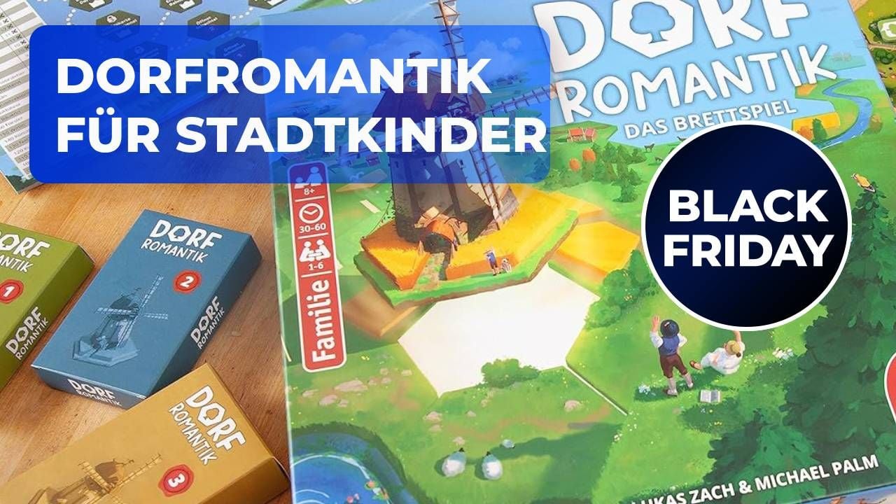 Dieses Brettspiel gehört in jede gut sortierte Sammlung – sichert euch "Dorfromantik" am Black Friday extra günstig!