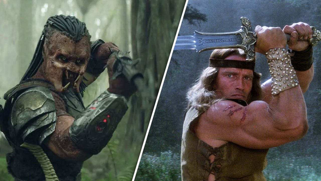 Same same, but different: Dek (Dimitrius Schuster-Koloamatangi) und Conan (Arnold Schwarzenegger).
