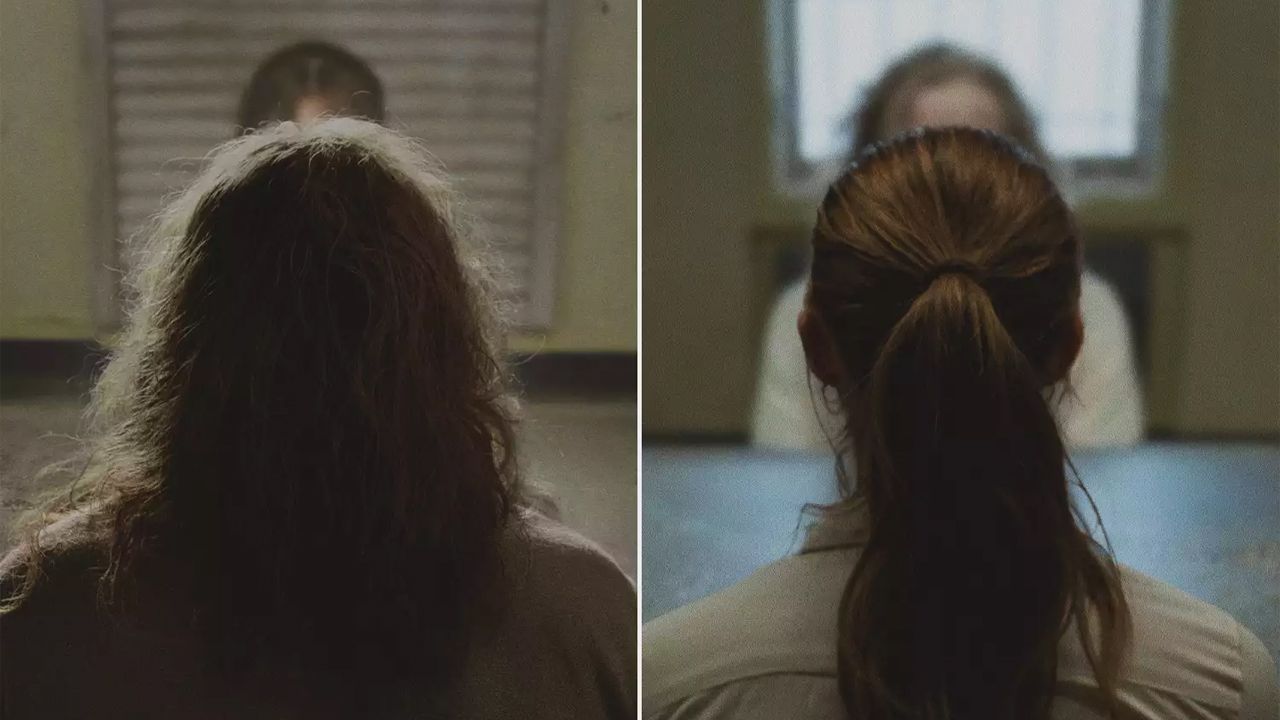 Der von Nicolas Cage gespielte Killer im Zwiegespräch mit seiner Jägerin - auf den Bildern ist er nicht zu erkennen.