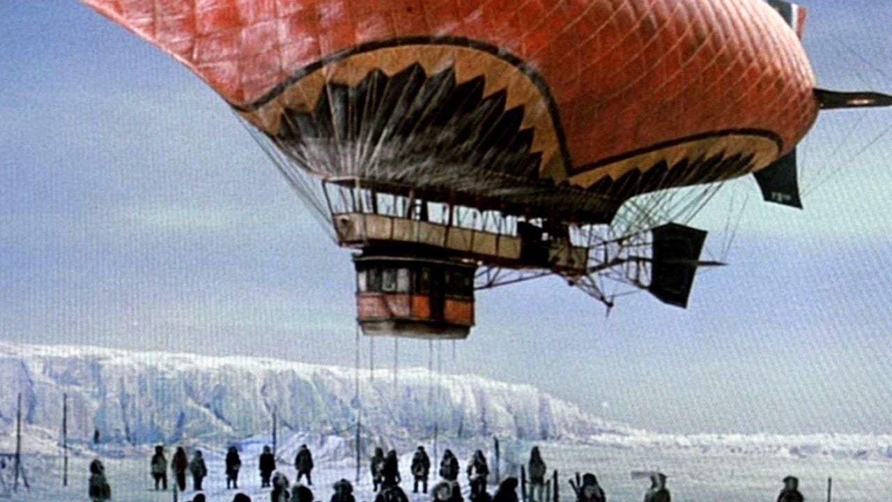 Das Luftschiff Hyperion: Vom ewigen Eis ging's letztlich in die Nähe von Paris!
