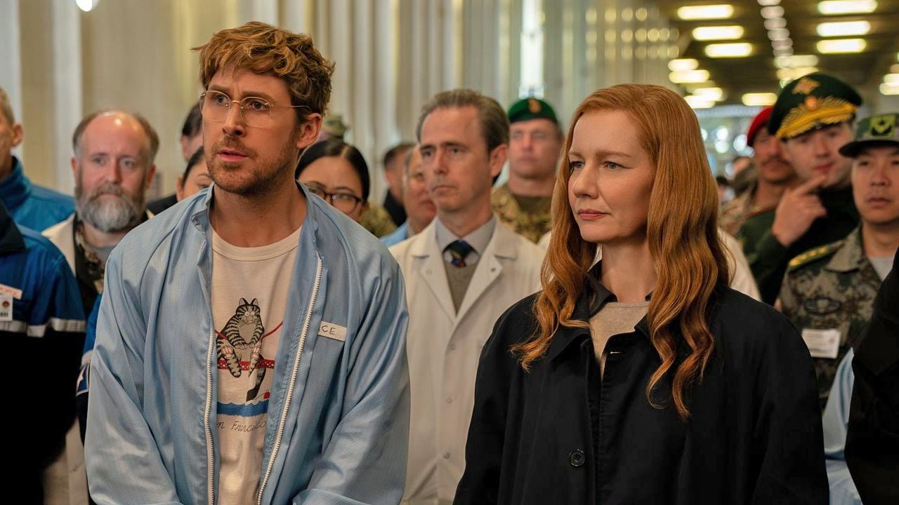 Sandra Hüller (rechts) und Ryan Gosling in 