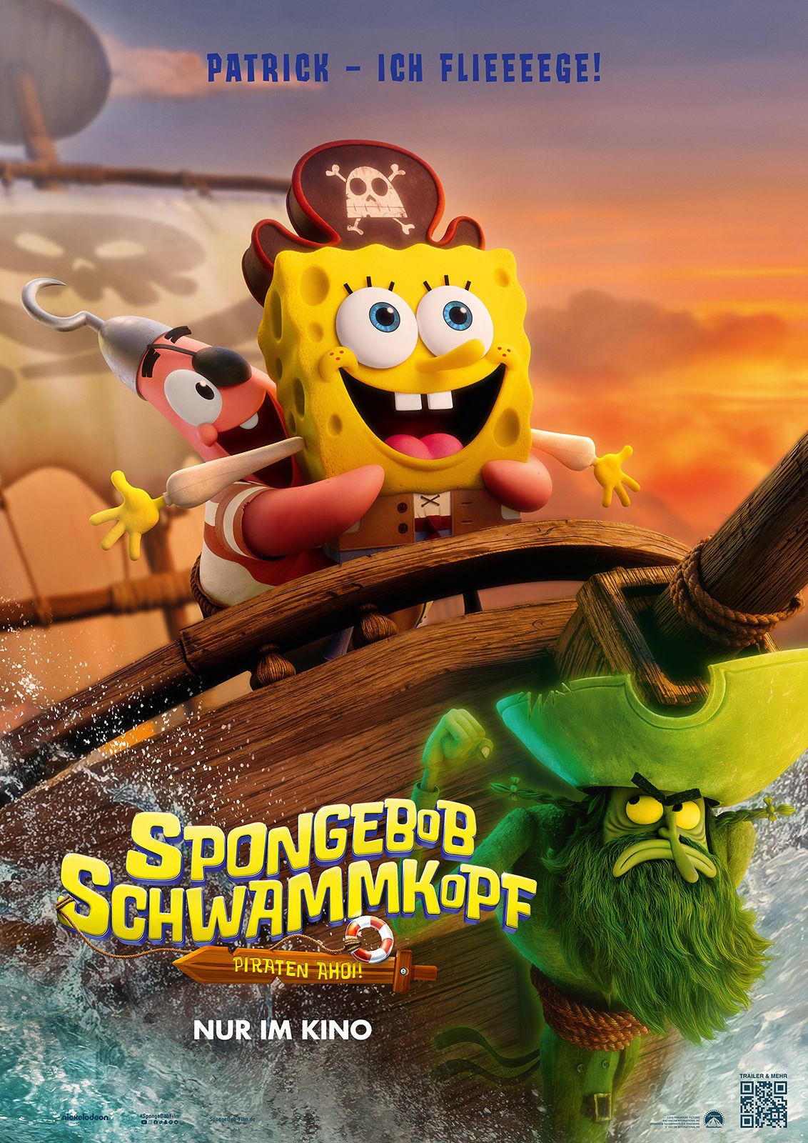 Poster SpongeBob Schwammkopf: Piraten Ahoi!