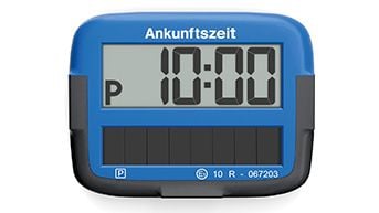 Needit Elektronische Parkscheibe mit Solarzelle