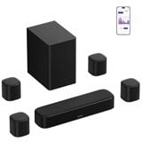 Ultimea-Soundbar mit externem Subwoofer & 4 Surround-Lautsprechern