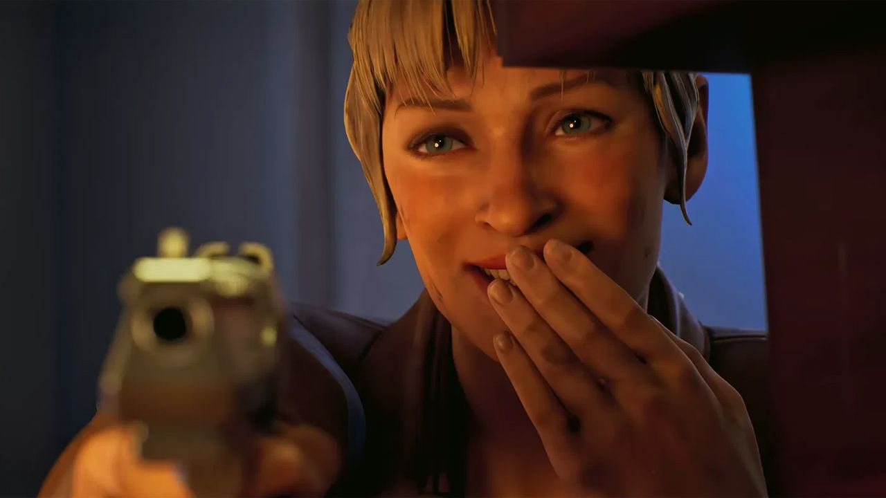 Selbst die Braut kann sich trotz des blutigen Duells ein Kichern nicht verkneifen.