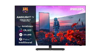 Philips Ambilight OLED811/12 mit 55 Zoll und 165 Hz zum Tiefpreis