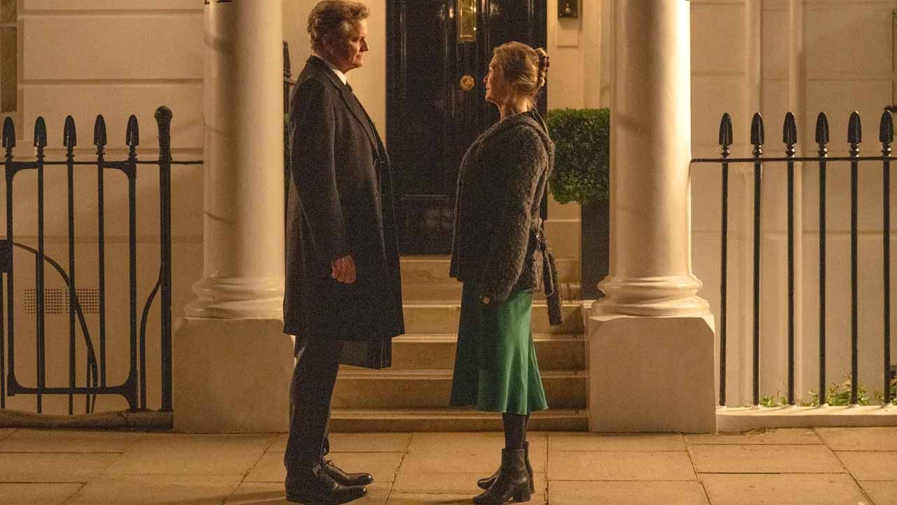 Colin Firth und Renée Zellweger ein letztes Mal gemeinsam als Mark Darcy und Bridget Jones.