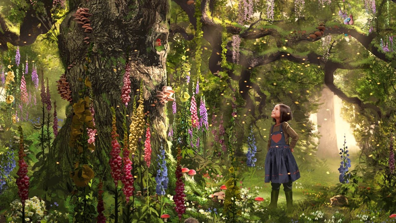 Fran (Billie Gadsdon) und ihre Geschwister finden im angeblich so gefährlichen Wald in der Nähe ihres Zuhauses eine magische Wunderwelt vor.