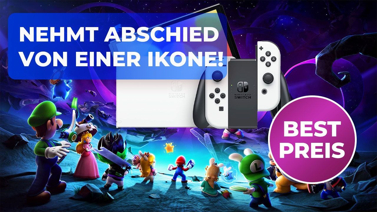 Ein Stück Videospielgeschichte zu Weihnachten: Dieses Nintendo Switch OLED Bundle ist das Geschenk einer Mario-Legende