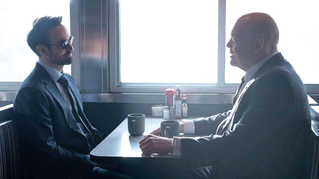 Bildet auch bei „Daredevil: Born Again“ wieder das Herzstück: die Rivalität zwischen Matt Murdock (Charlie Cox) und Wilson Fisk (Vincent D‘Onofrio)